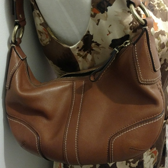 Coach Hobo Brown Leather - Picture 4 of 8